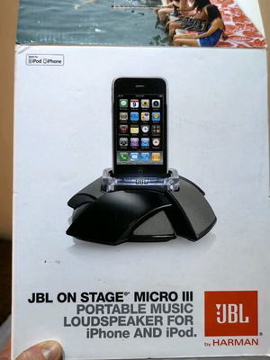 Ηχείο JBL On Stage Micro III σαν καινούργιο για iPhone και iPod