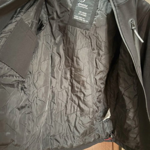 District75 black children's jacket like new, size 12-14