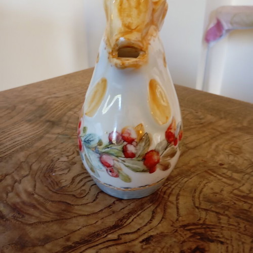 Ceramic Rooster Wine Holder like new