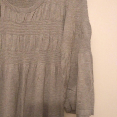 H&M dress used, gray, size L