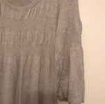 H&M dress used, gray, size L