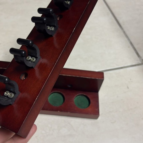 Billiard accessories like new, various tips and holders