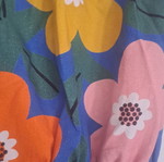 Chaton cotton dress like new, size large, colorful