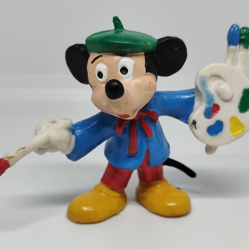 Mickey Mouse collector figure hand-painted, like new