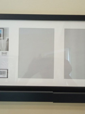 Photo frame for 3 photos like new