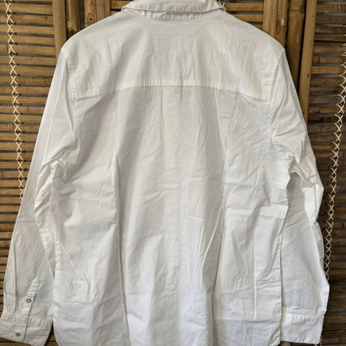 Garcia Jeans white long sleeve shirt XXL