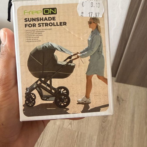 Sunshade for stroller new, only unpacked