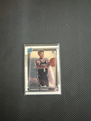 Cameron Thomas 2021-22 Panini Donruss Optic Rated Rookie card mint