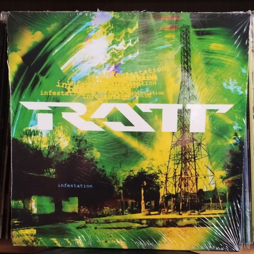 Ratt Infestation LP 2021 green vinyl reissue near mint