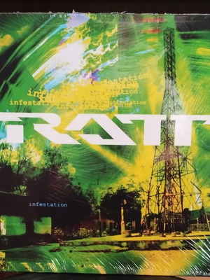 Ratt Infestation LP 2021 πράσινο βινύλιο επανέκδοση σαν καινούργιο