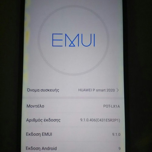 Huawei P smart 2020 POT-LX1A used with SIM card issue