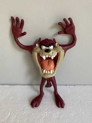 Tasmanian Devil Taz PVC φιγούρα εύκαμπτη μεταχειρισμένη 1990s
