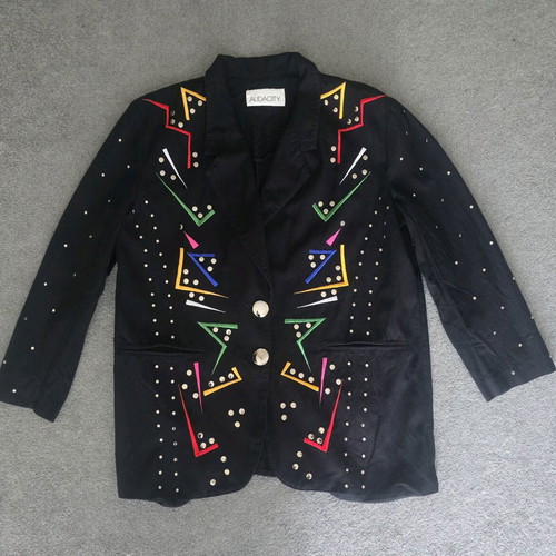 Vintage Audacity blazer used, multicolor, size Large