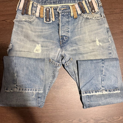Dsquared² Vintage Distressed Archive Jeans Used, Size 46, Blue