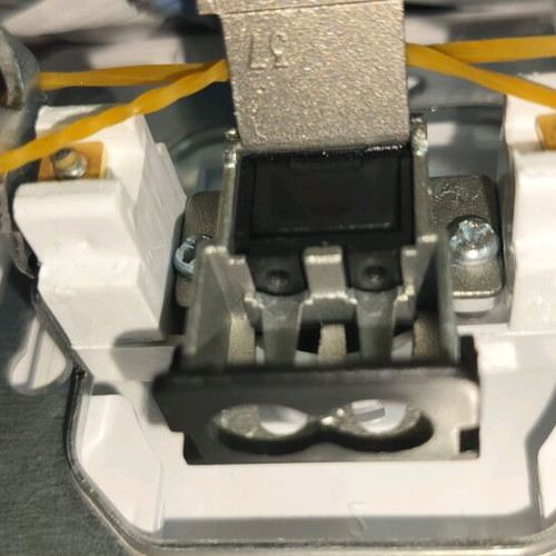 TV pass-through sockets new, easy installation