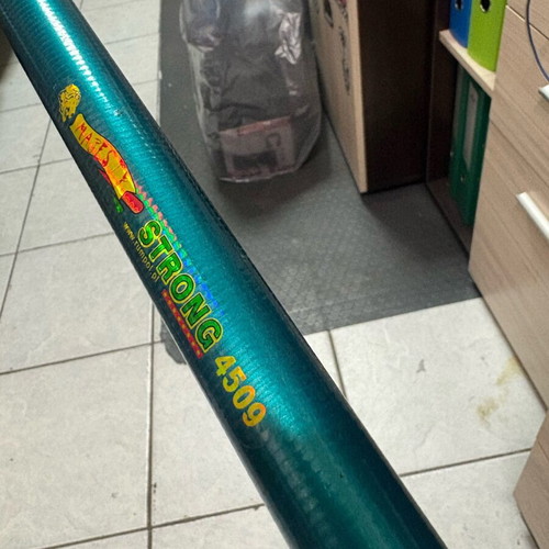 Fishing rods 4 meters with reels new, set of 2 pieces