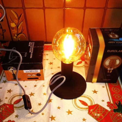 Table lamp new unused with bulb in box