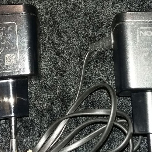 Nokia chargers used, set of 2 from old phones