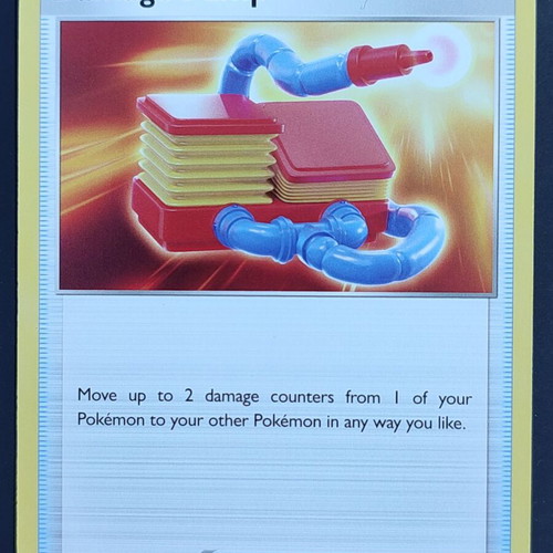 Damage Pump Pokémon card like new from Lost Origin set