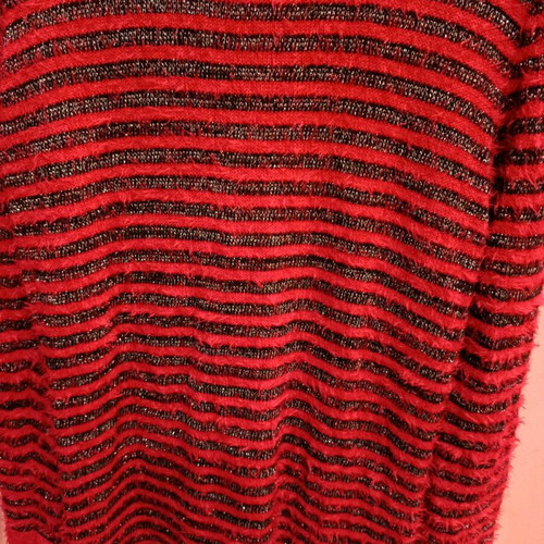 Cardigan like new, soft and warm, red