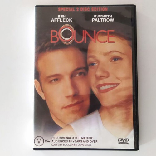 Bounce DVD like new, drama, romantic