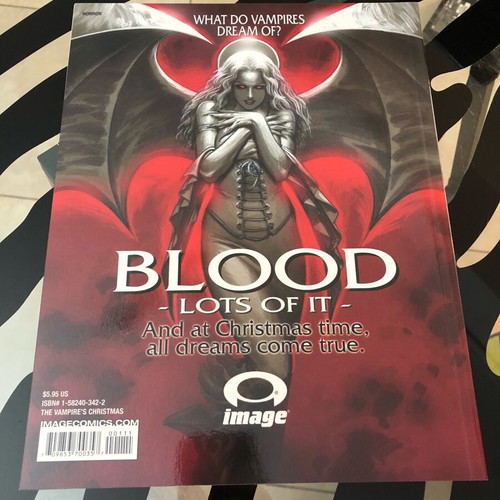 The Vampire’s Christmas original graphic novel new, oversized softcover 2003