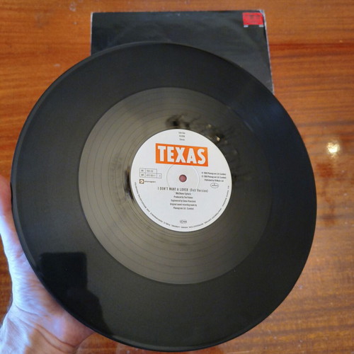 Vinyl bundle used, 3 records: Celentano, INXS, Texas rock