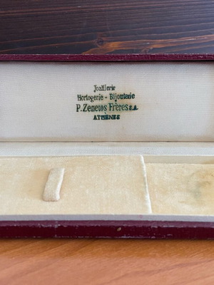 Vintage Zenetos Freres Athenes watch case used