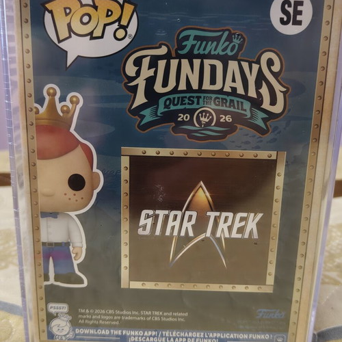 Freddy Funko as James T.Kirk vinyl figure new, limited 3000 pcs