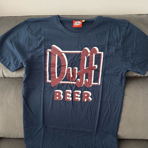 Duff Beer T-shirt new, 100% cotton, sizes M and L