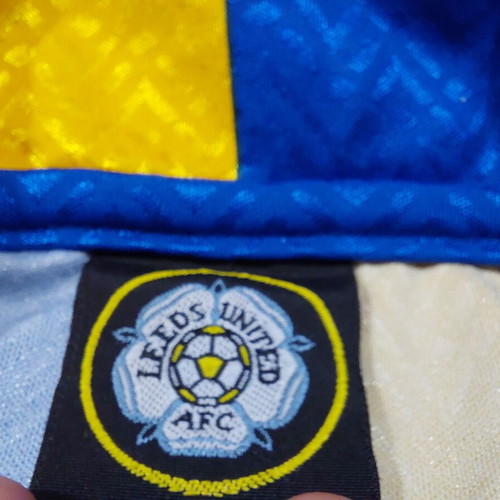 Leeds United 1997/98 away vintage football fan shirt used, size L