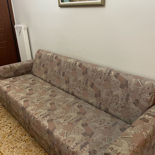 Sofa bed used with storage space