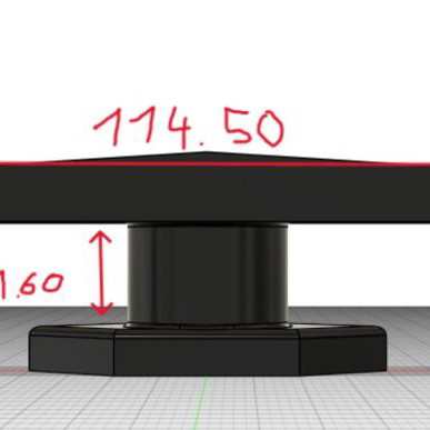 Audi A3 License Plate Bracket new, 3D printed custom fit