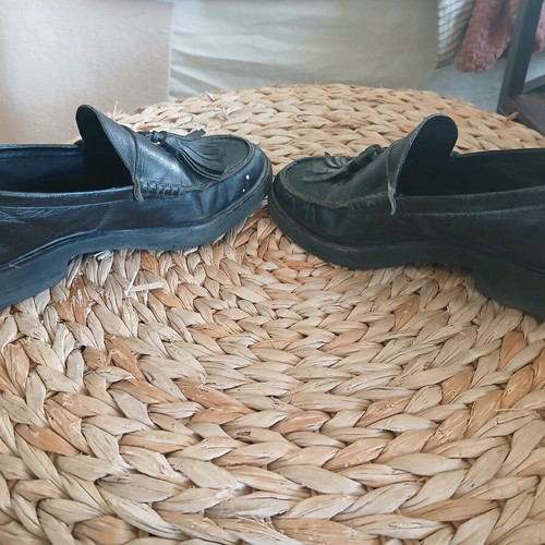 Jeffrey Campbell moccasins used, size 39, black