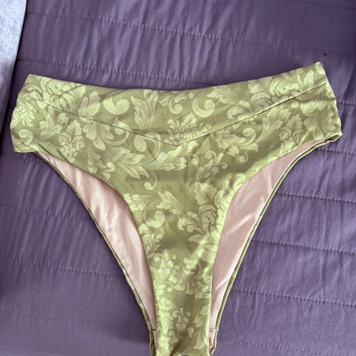 Jacqlyn Greek Designer Swimwear Bottom New, Size S