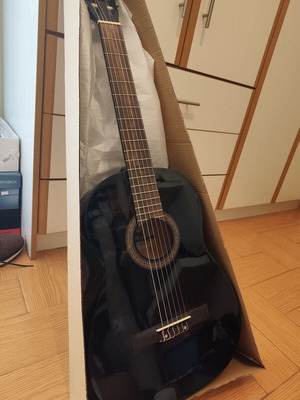 Stagg SCL50-Black classical guitar