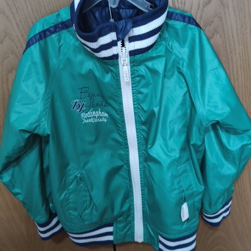 Losan thin jacket for 4-5 years like new, blue and green