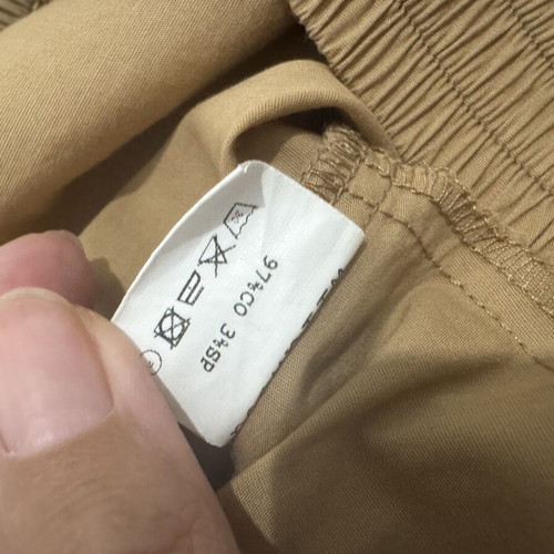 Wildwood crop pants in camel color, size S