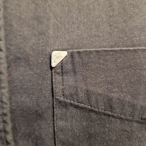 New Man shirt used, black, size 5 (L/XL), 100% cotton