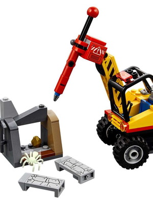 Lego City Set 60185 Mining Power Splitter used