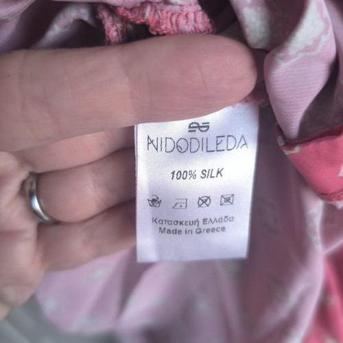 Silk Nidodileda dress like new, colorful