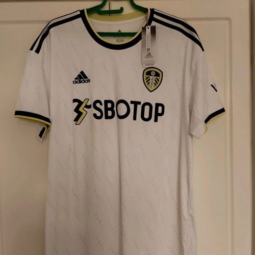 Leeds United F.C. 2022-23 home jersey new Adidas XL