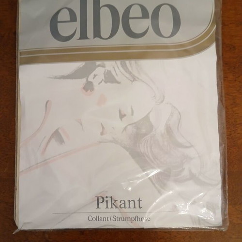 Elbeo Pikant tights No IV 46/48, black, 20 DEN