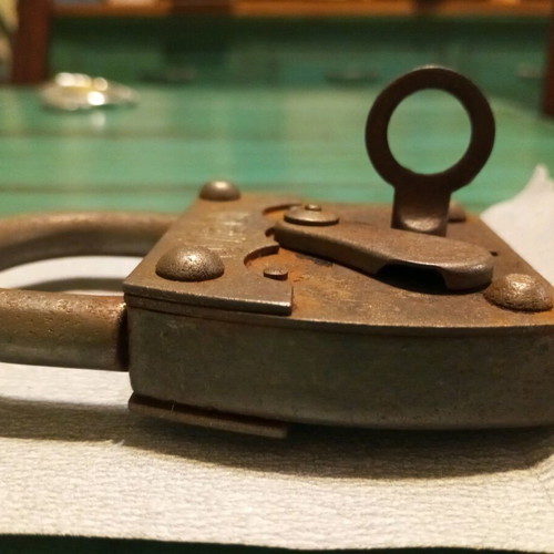Sidor padlock large used, non-functional