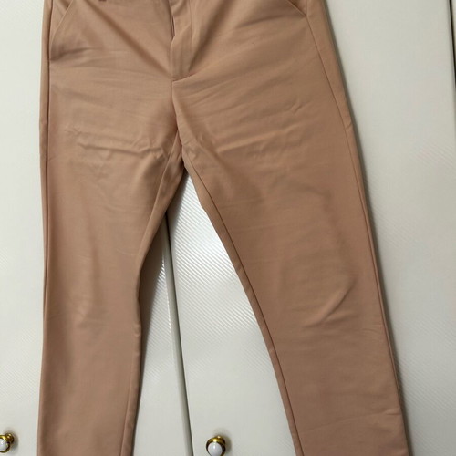 Suit pants soft pink like new, size M