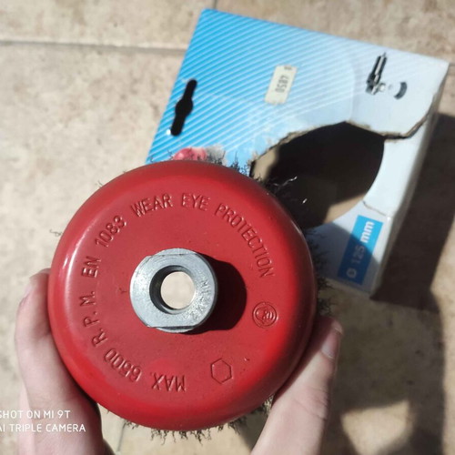 Wire brush bell M14 new