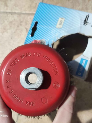 Wire brush bell M14 new