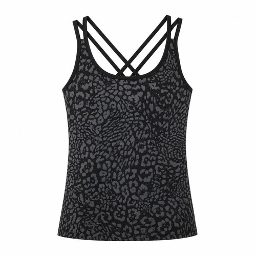 Champion Duo Dry animal print sports tank top, size S
