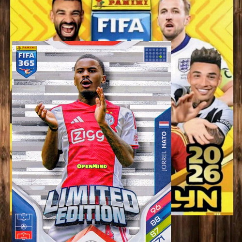 Κάρτα Hato Limited FIFA 365 2026 Adrenalyn XL Ajax καινούργια