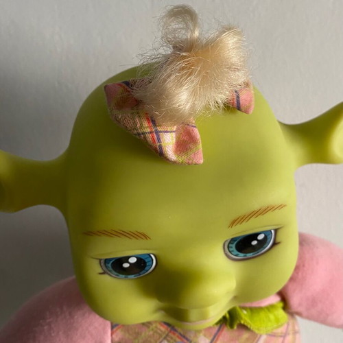 Shrek’s Baby Felicia Laugh With Me electronic plush doll 2007 used